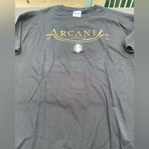Arcania Gothic 4 Promo Short Sleeve T Shirt in Size XL